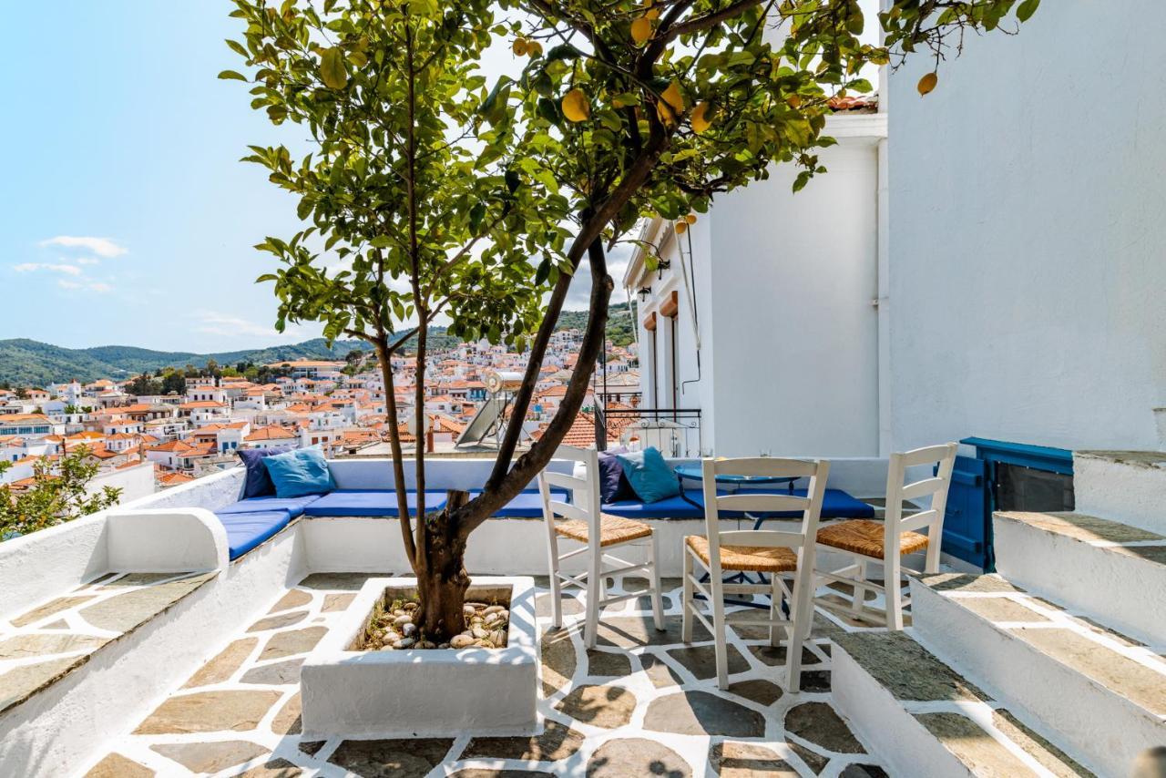 Villa The Lemon Tree House Skopelos Exterior foto